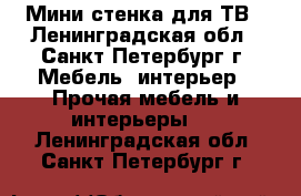 Мини-стенка для ТВ - Ленинградская обл., Санкт-Петербург г. Мебель, интерьер » Прочая мебель и интерьеры   . Ленинградская обл.,Санкт-Петербург г.